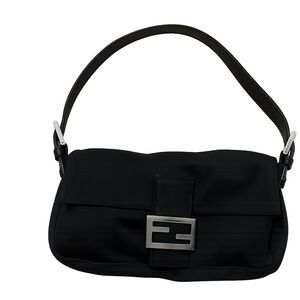 Fendi Baguette Nylon Vintage Bag - Y2K Authentic